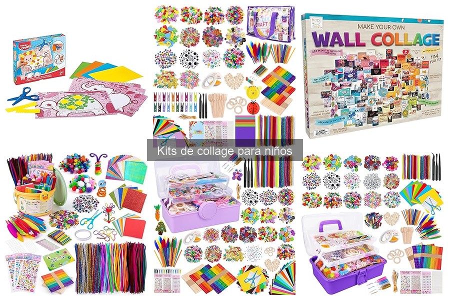 Precios de Kits de Collage para Niños en Diferentes Tiendas