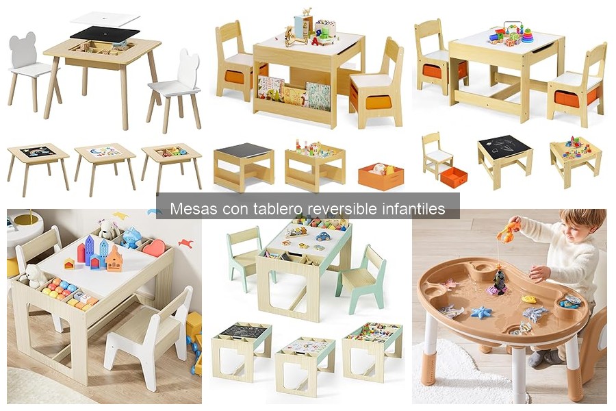 Precios de Mesas con Tablero Reversible para Niños en Amazon
