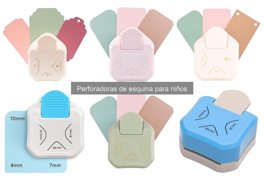 Precios de perforadoras de esquina para niños: Mejores opciones