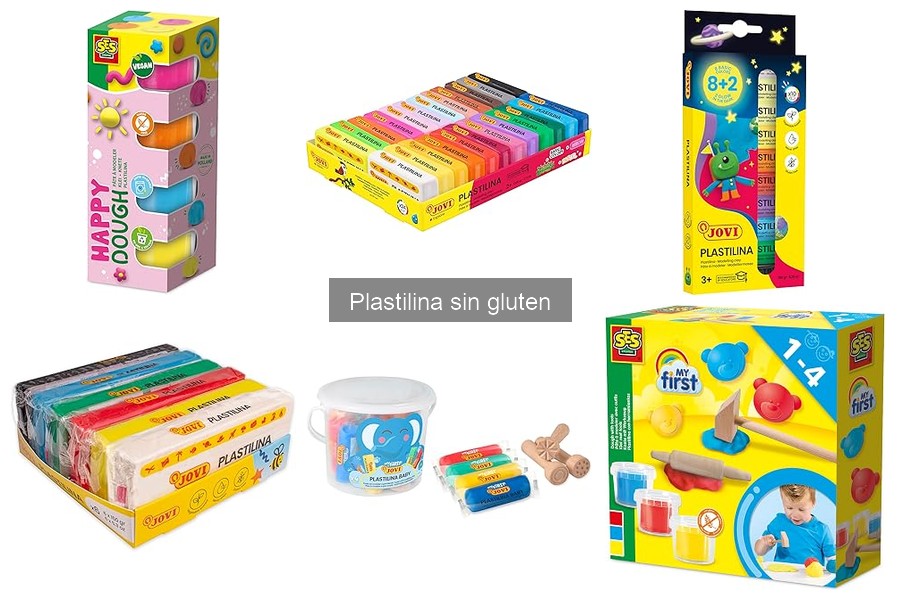 Precios de plastilina sin gluten: dónde comprar y ofertas