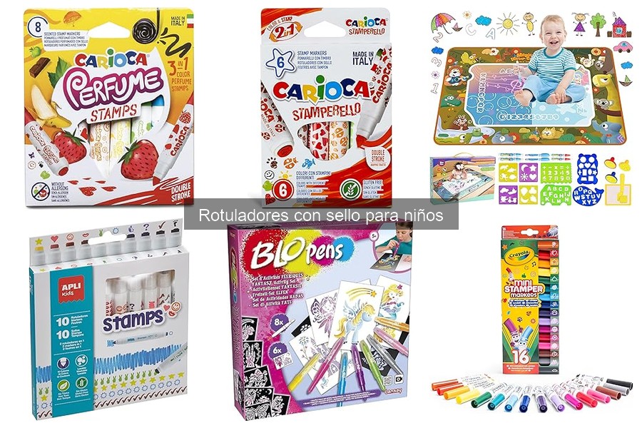Precios de rotuladores con sello para niños: guía completa