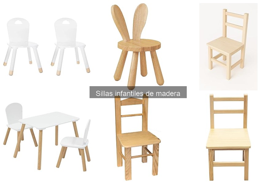 Precios de sillas infantiles de madera: guía de ofertas