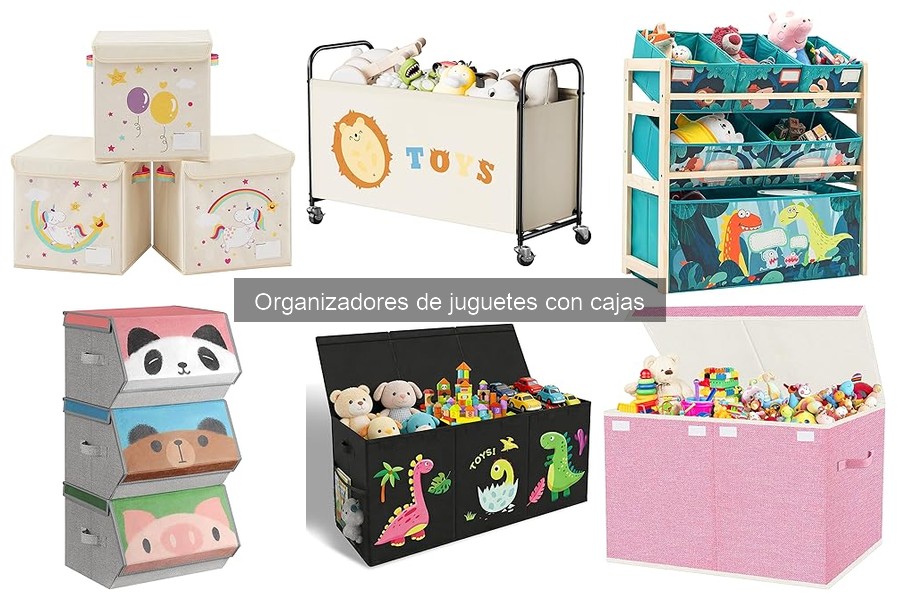 Precios y dónde comprar organizadores de juguetes con cajas