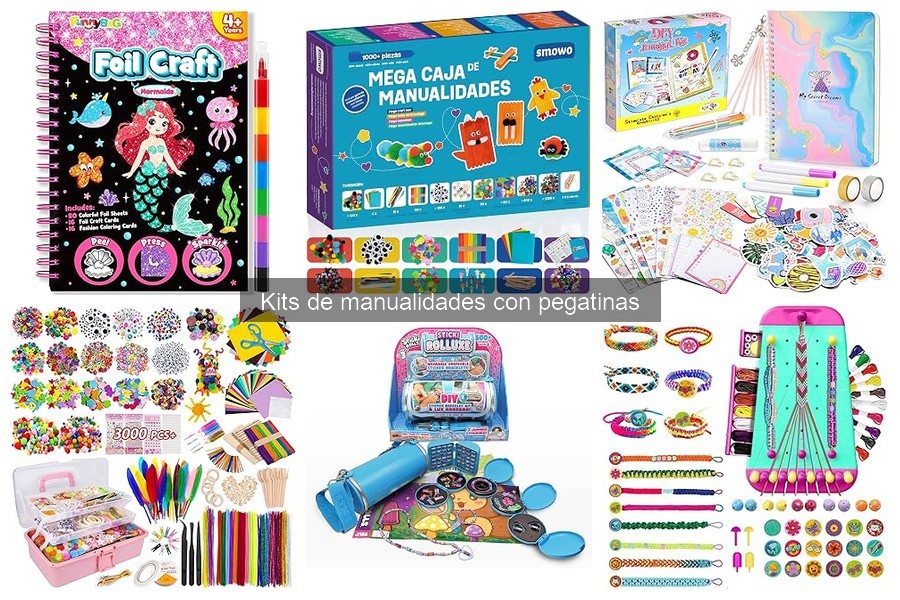 Preguntas Frecuentes sobre Kits de Manualidades con Pegatinas