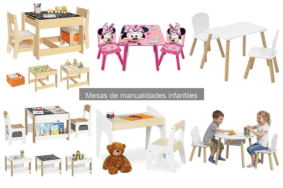 Problemas comunes al elegir mesas de manualidades infantiles