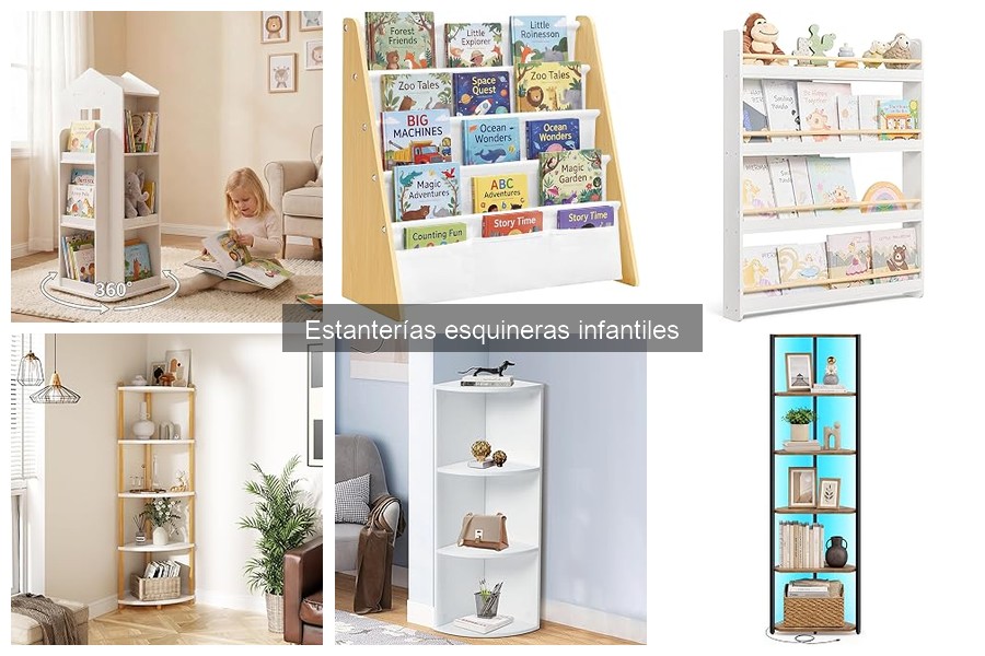 Problemas comunes al montar estanterías esquineras infantiles
