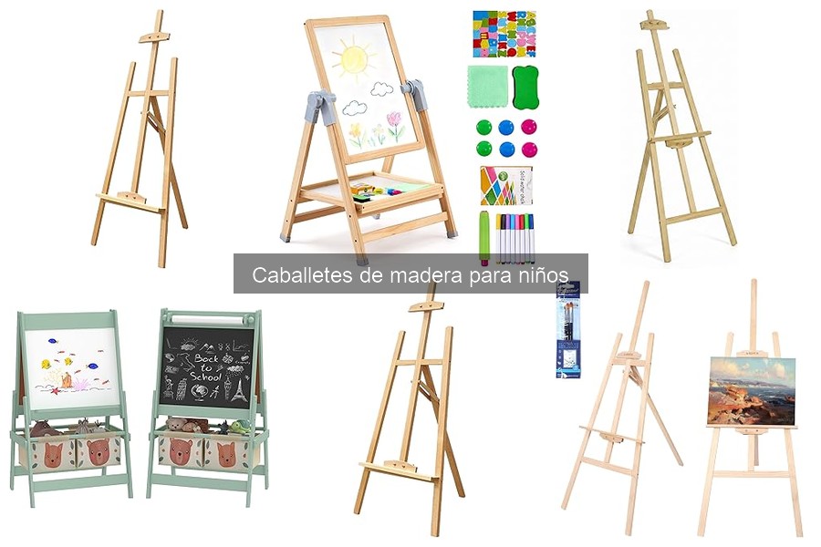 Problemas comunes al usar caballetes de madera para niños