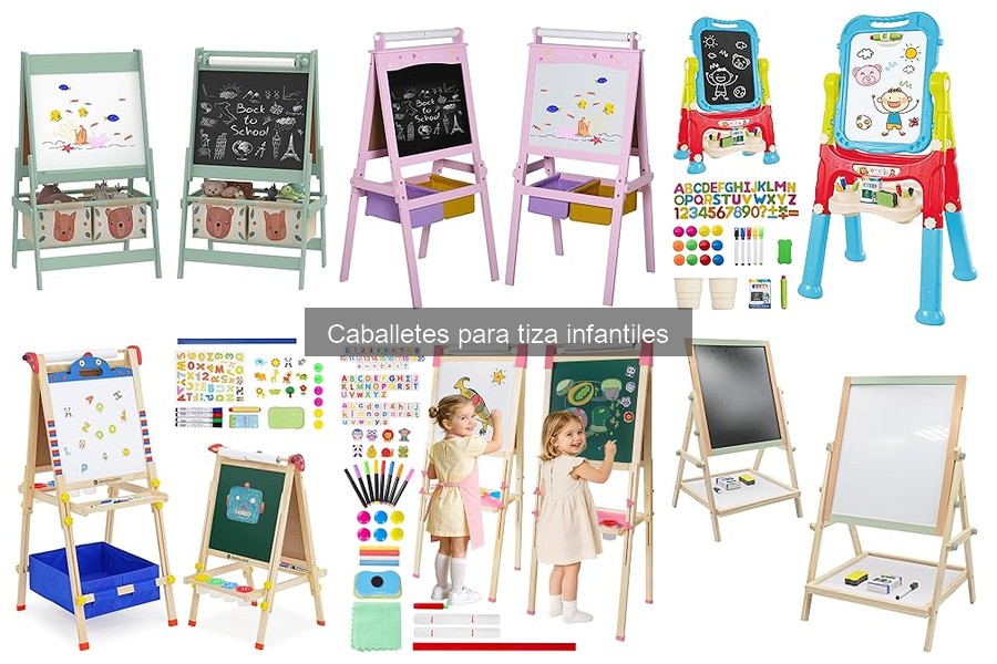 Problemas comunes al usar caballetes para tiza infantiles