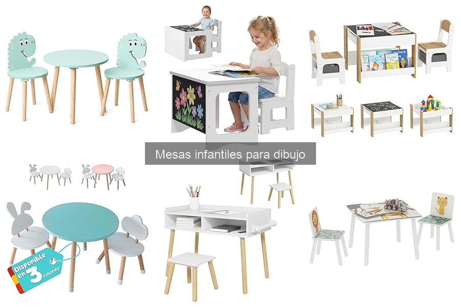 Problemas comunes al usar mesas infantiles para dibujo