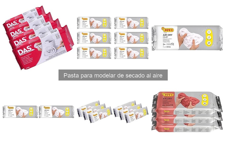 Problemas comunes al usar pasta para modelar de secado al aire