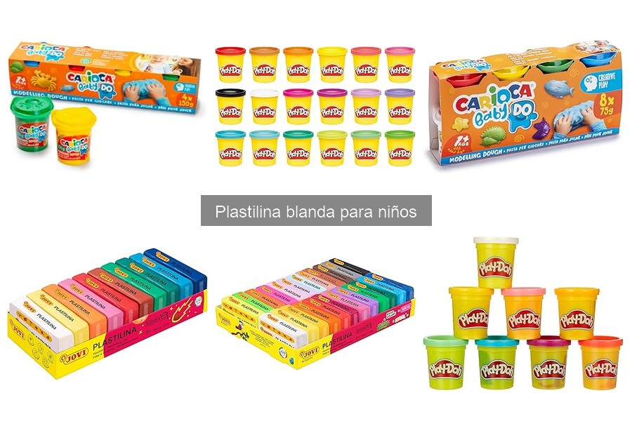 Problemas comunes al usar plastilina blanda con niños