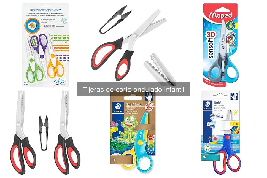 Problemas comunes al usar tijeras de corte ondulado infantil