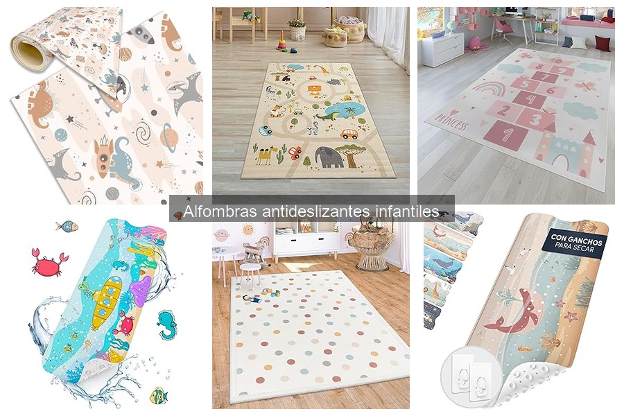 Problemas comunes con alfombras antideslizantes infantiles