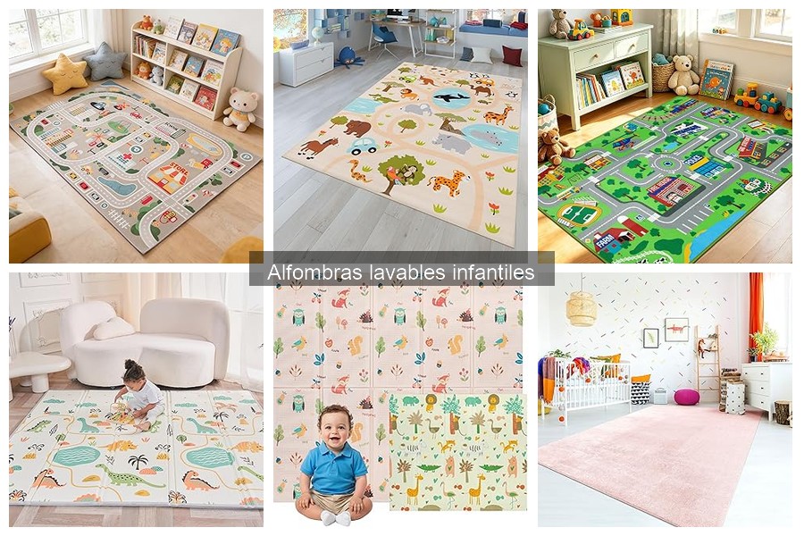 Problemas comunes con alfombras lavables infantiles y soluciones