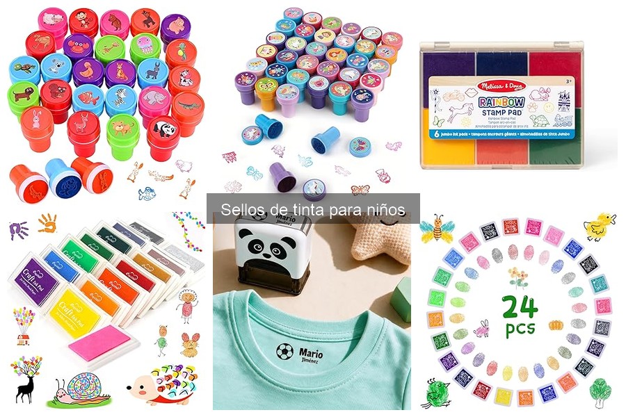 Problemas comunes con sellos de tinta para niños y cómo solucionarlos