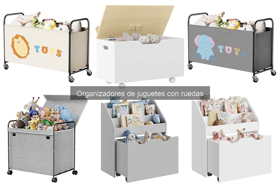 Problemas comunes de organizadores de juguetes con ruedas