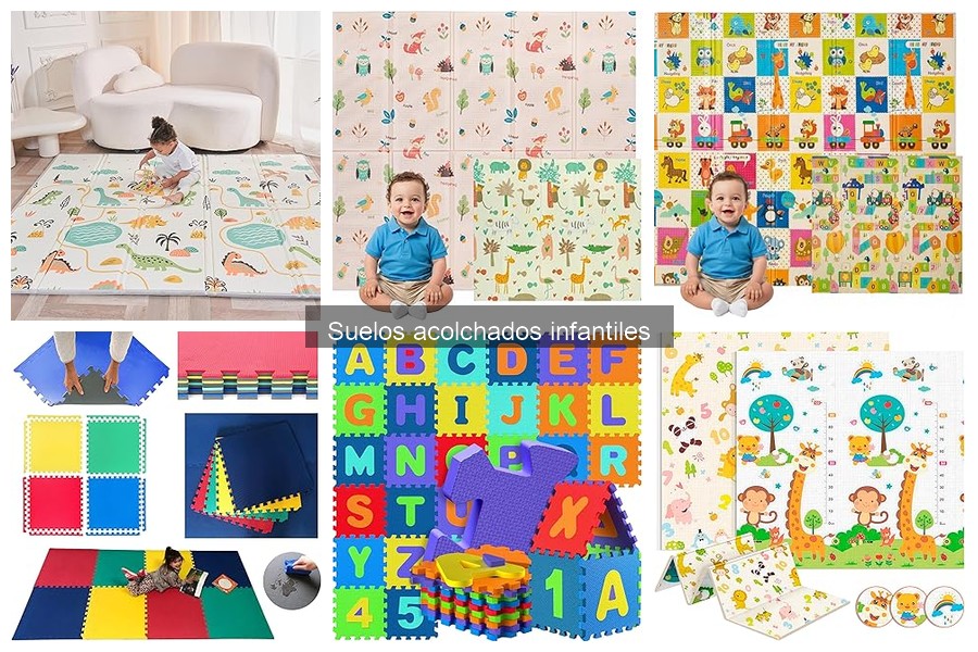 Problemas comunes en suelos acolchados infantiles y soluciones