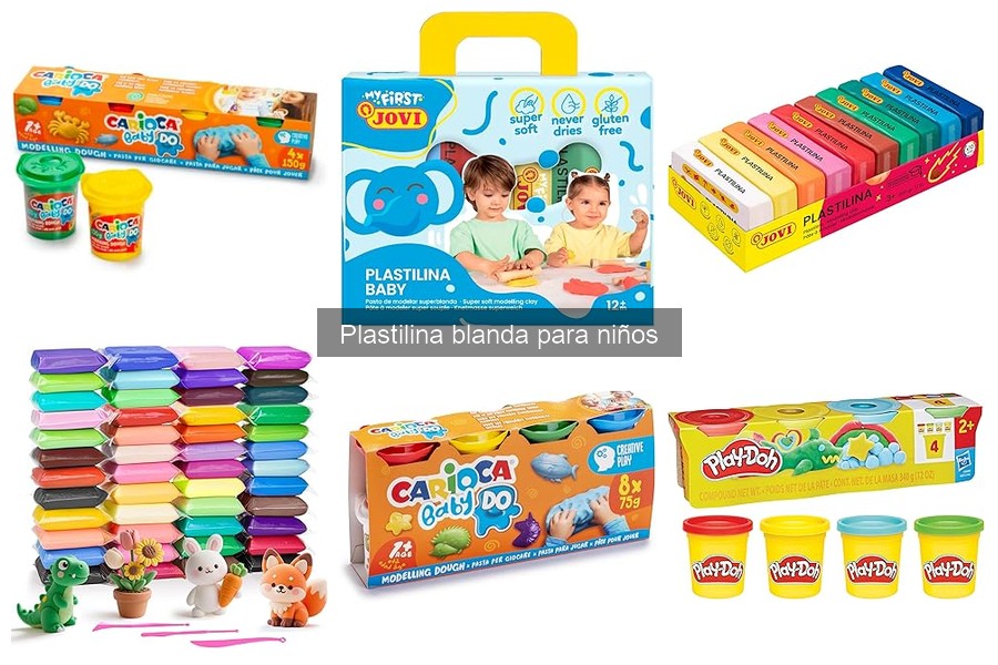 ¿Puede la plastilina blanda causar alergias en niños?