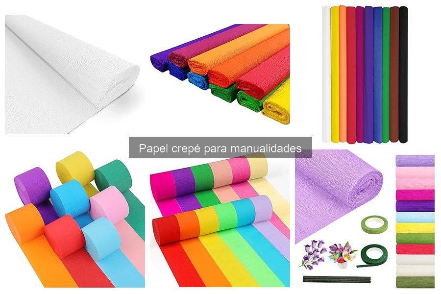 Qué es el papel crepé y sus usos en manualidades