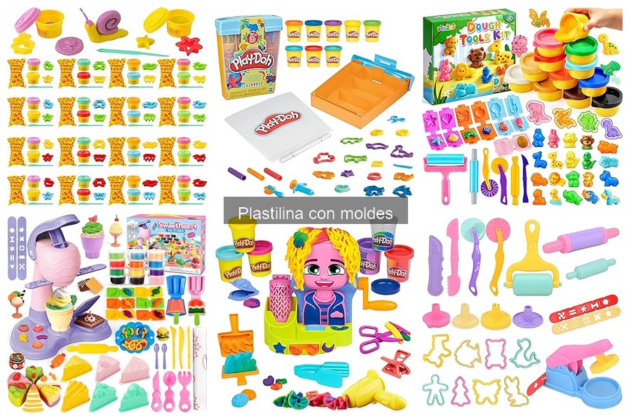 ¿Qué es la plastilina con moldes? Aprende sus características