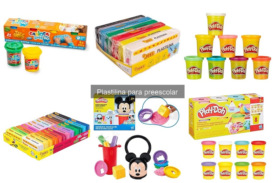 ** ¿Qué es la plastilina para preescolar? Características y usos