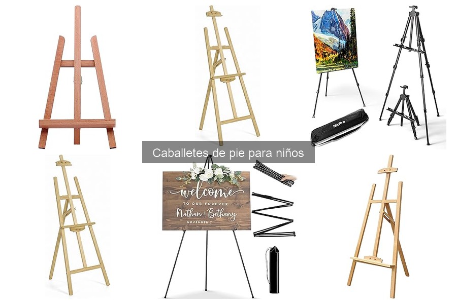 ¿Qué es un caballete de pie para niños? Descubre sus usos