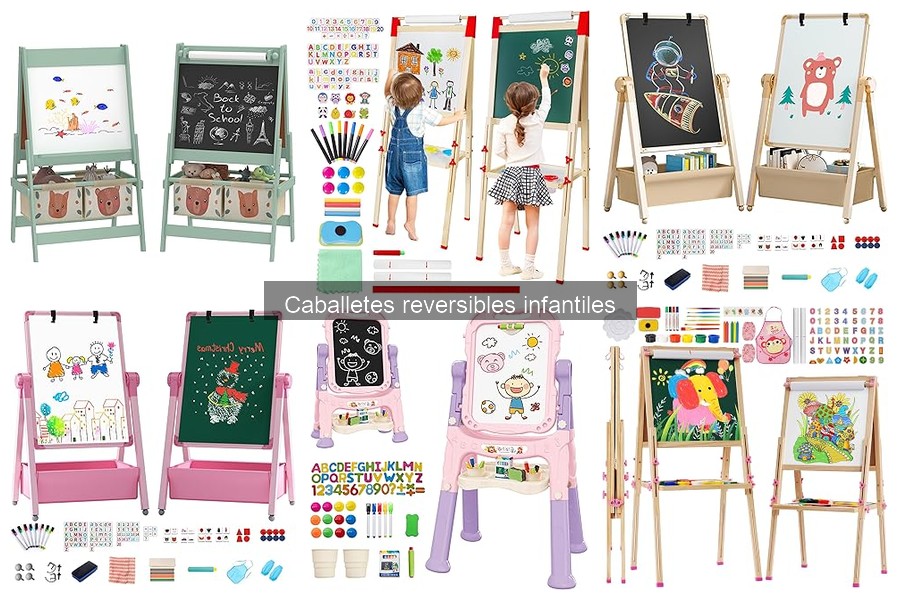 ¿Qué es un caballete reversible infantil? Descubre sus características