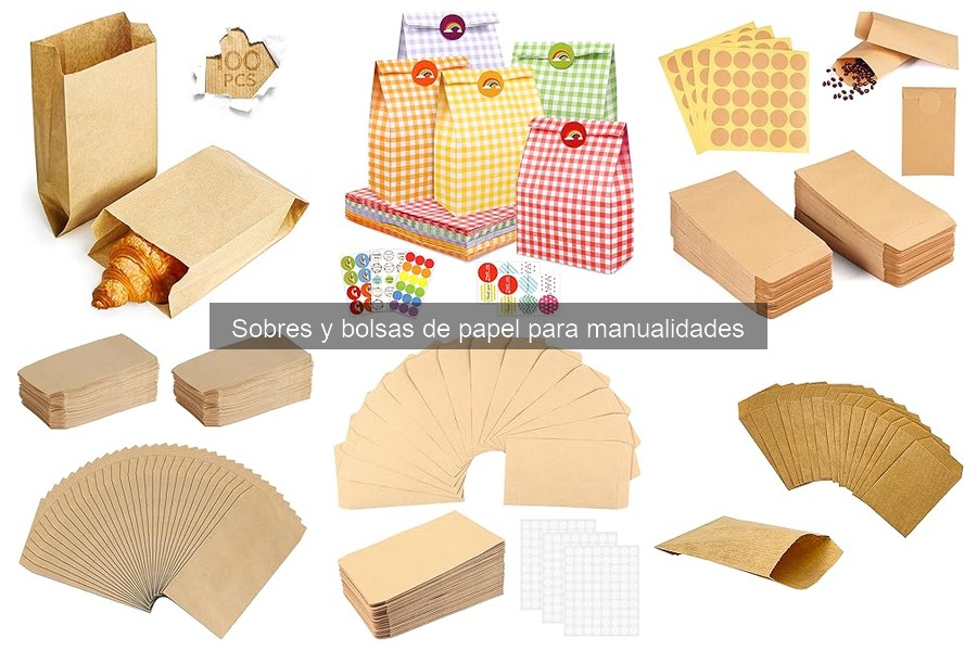 ¿Qué grosor de papel usar para sobres de manualidades?