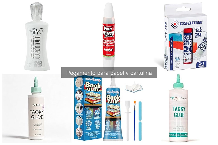 ¿Qué pegamento es mejor para papel y cartulina? Comparativa