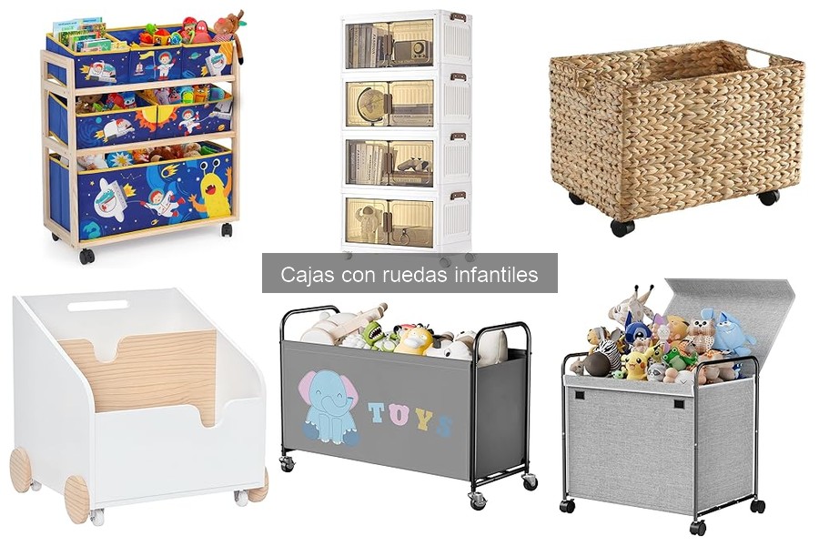 ¿Qué son las cajas con ruedas infantiles? Guía informativa