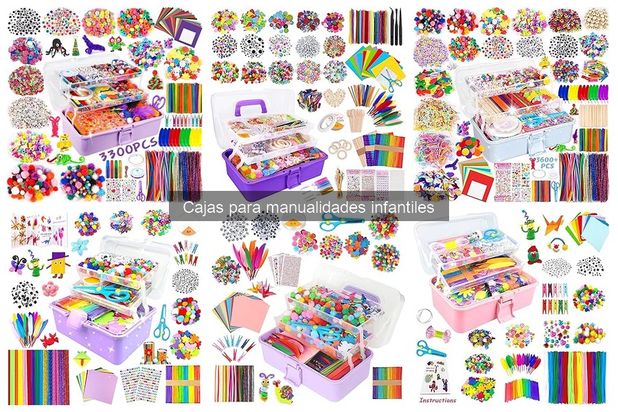 ¿Qué son las cajas para manualidades infantiles? Guía completa