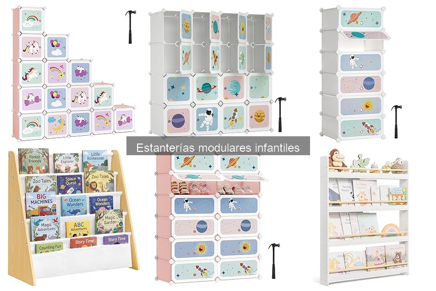 ¿Qué son las estanterías modulares infantiles? Descúbrelas aquí