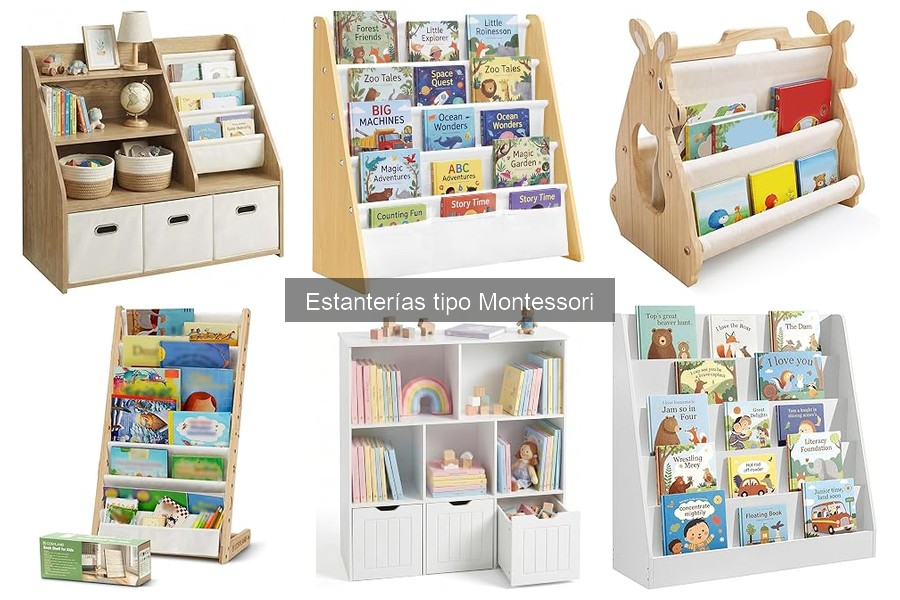 ¿Qué son las estanterías tipo Montessori? Guía completa