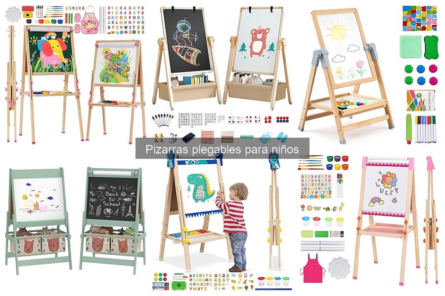 ** ¿Qué son las pizarras plegables para niños? Descubre sus características