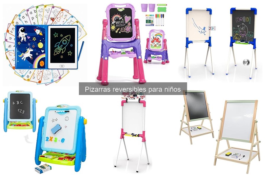 ¿Qué son las pizarras reversibles para niños? Características y usos