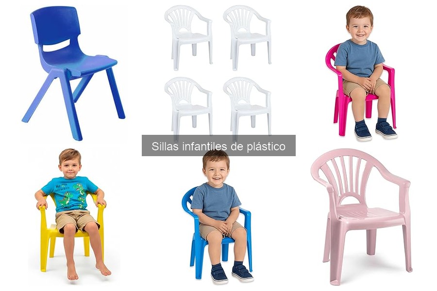 ¿Qué son las sillas infantiles de plástico? Características y usos