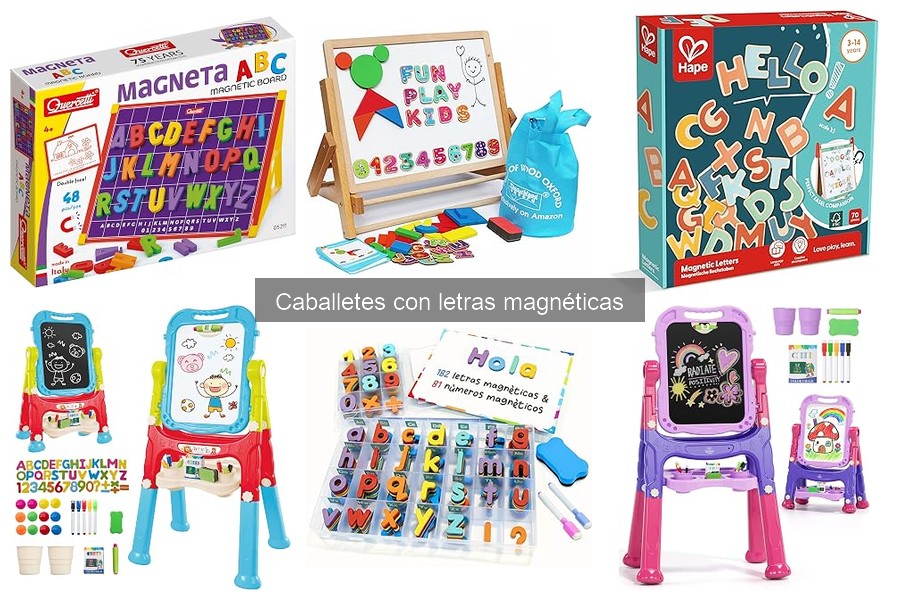 ¿Qué son los caballetes con letras magnéticas? Guía básica