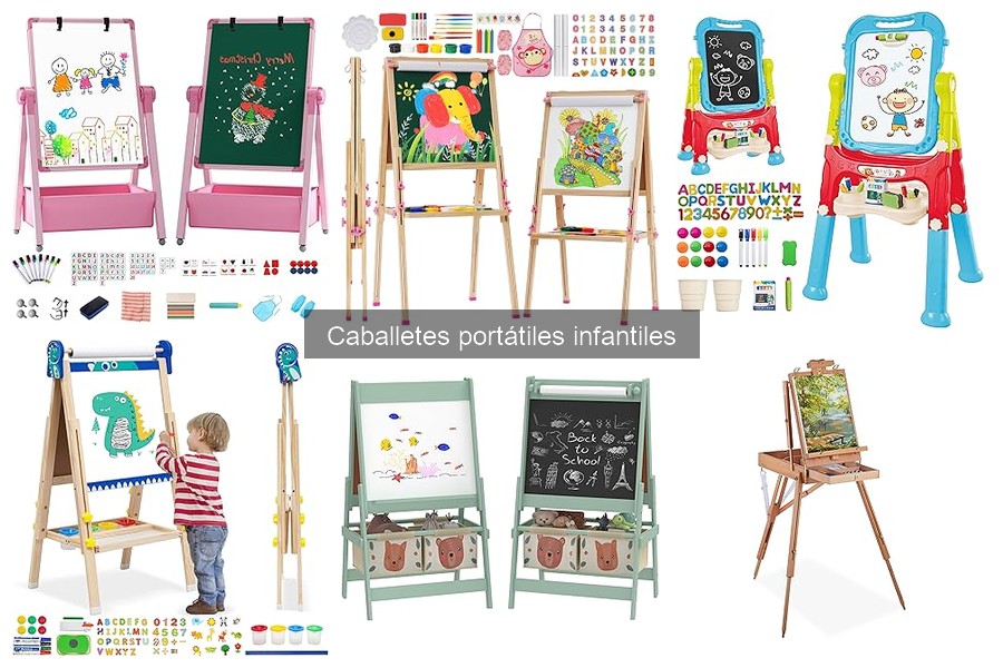 ¿Qué son los caballetes portátiles infantiles? Descúbrelo aquí