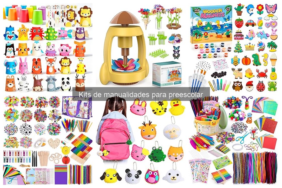 ¿Qué son los kits de manualidades para preescolar?