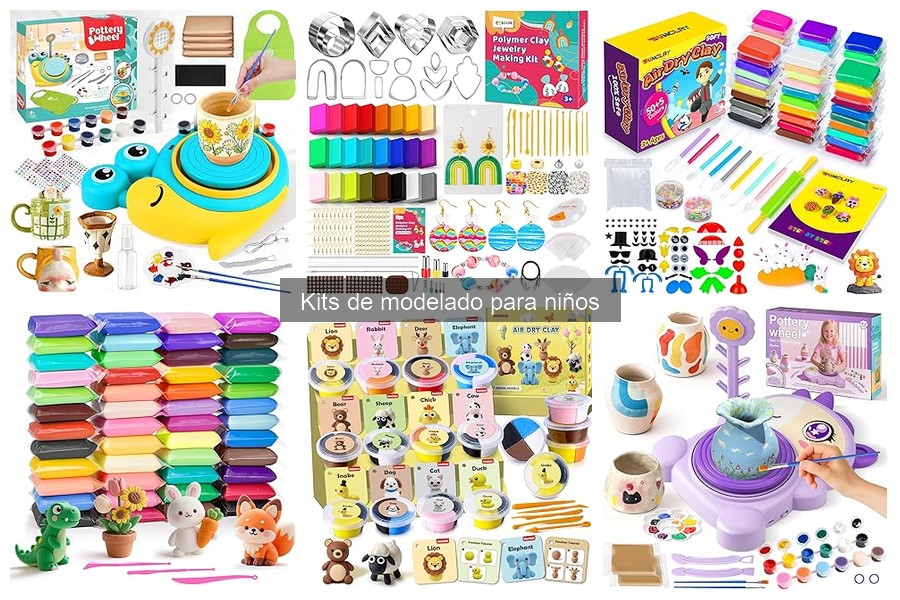 Qué son los kits de modelado para niños: guía básica