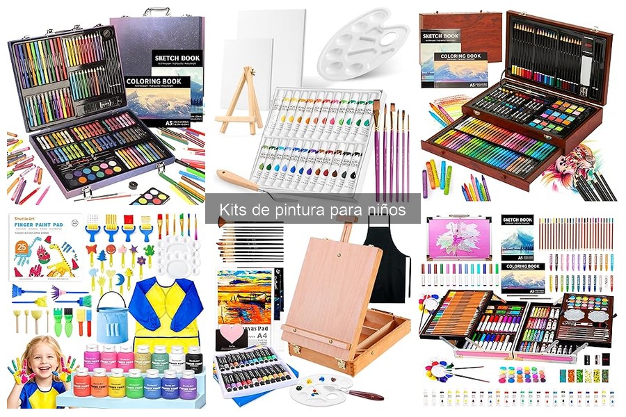 Qué son los kits de pintura para niños: guía completa