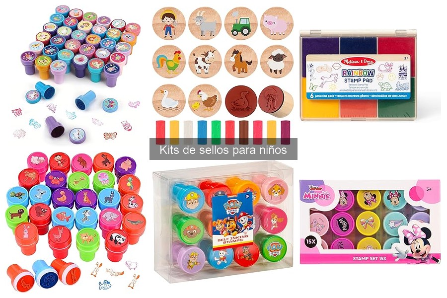 ¿Qué son los kits de sellos para niños? Beneficios y elementos