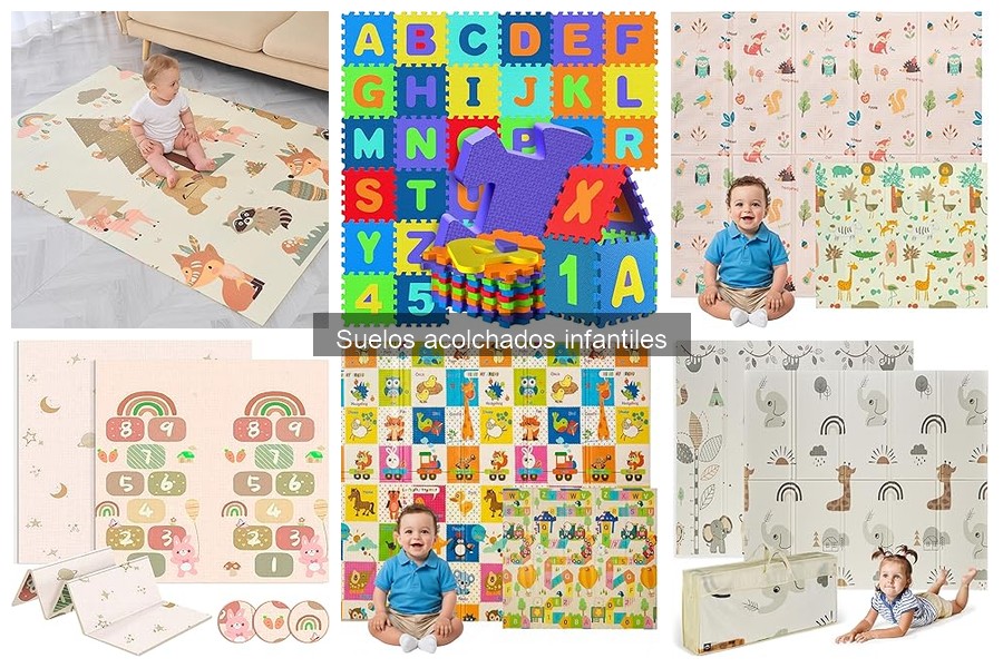 ¿Qué son los suelos acolchados infantiles? Beneficios y más