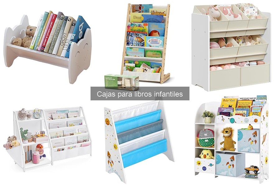 ¿Qué tamaño de caja es ideal para libros infantiles?