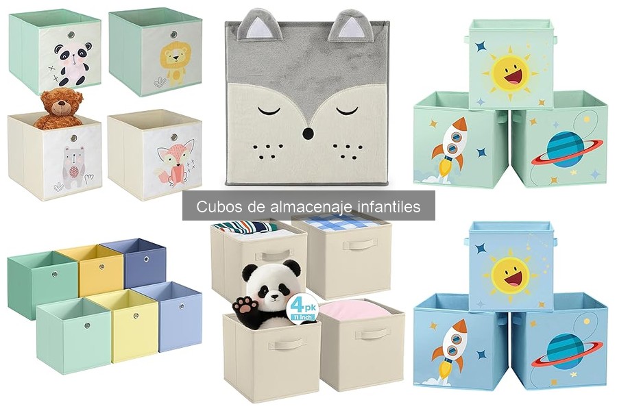 Reseñas de Cubos de Almacenaje Infantiles: Opiniones de Padres