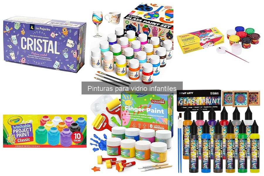 Seguridad de las Pinturas para Vidrio Infantiles: ¿Son Seguras?