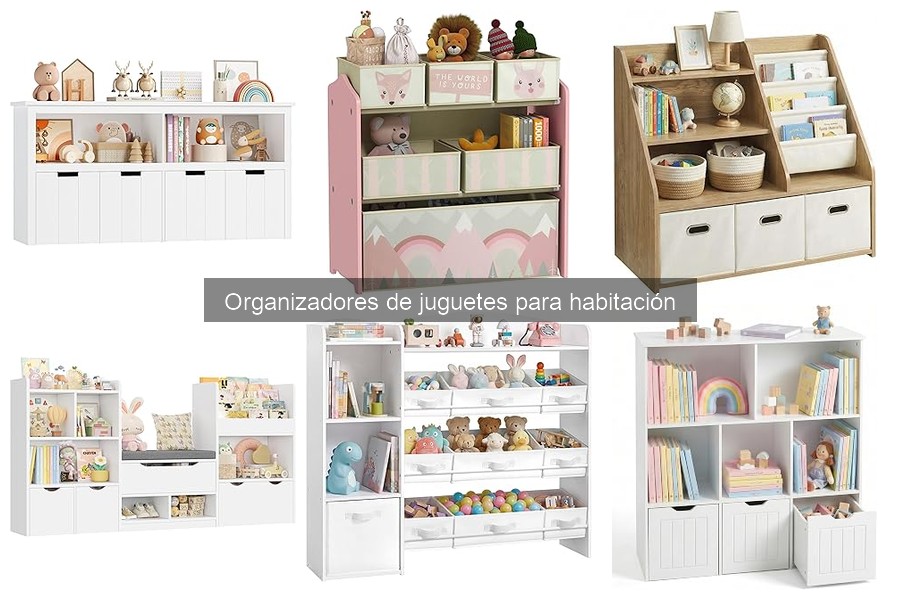 ** Soluciona problemas comunes con organizadores de juguetes