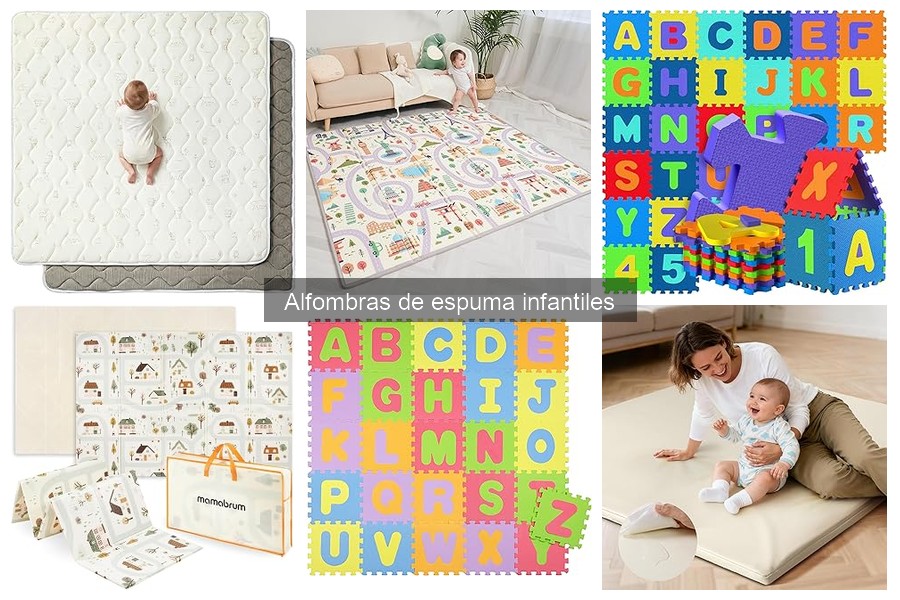 Soluciones a Problemas Comunes con Alfombras de Espuma Infantiles