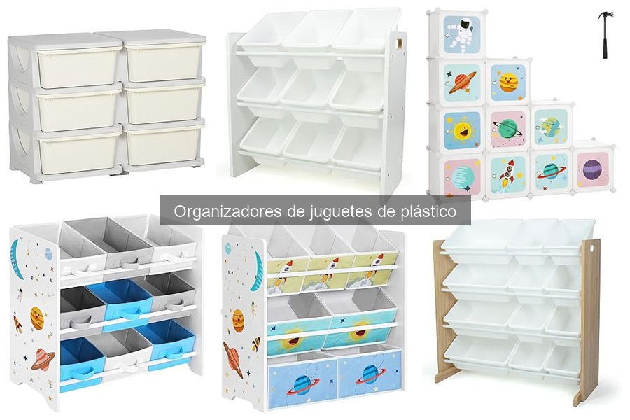 Soluciones a Problemas con Organizadores de Juguetes de Plástico