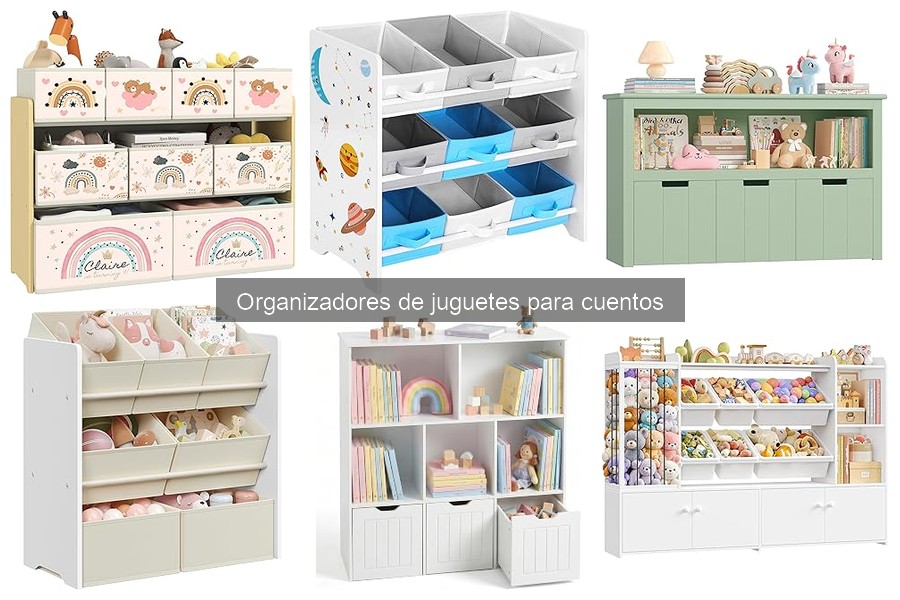Soluciones Alternativas a Organizadores de Juguetes para Cuentos